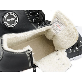 High insulated Sneakers 6209-3 Black 2