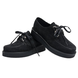 Creepers Boots On The Rose Black Platform 1