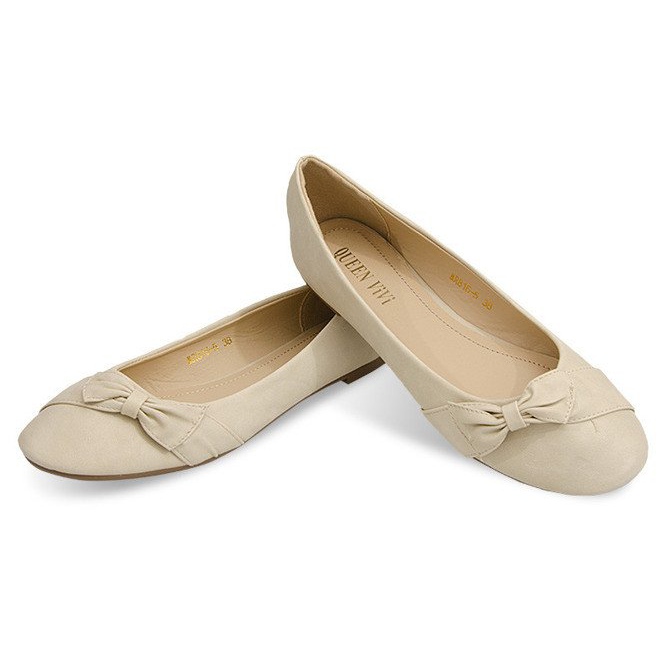 Ballerinas With Bow 816 Beige 2