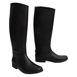 High Riding Boots Italy 658 Black 1