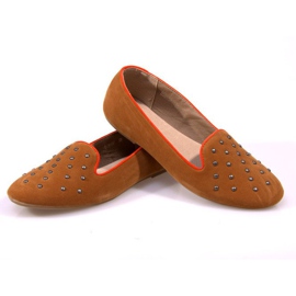 Studded Lords 957 Camel brown 2