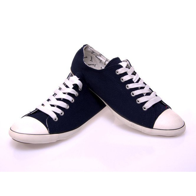 Sneakers From Fabric 123 Navy Blue 1