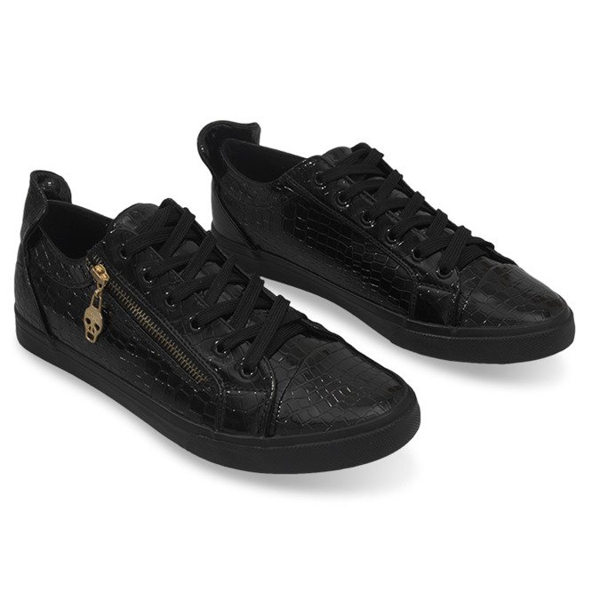 1508 Black Men's Sneakers 1 1508 Black Men's Sneakers 1
