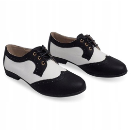 Classic Jazz Shoes 4D85G Black white 2