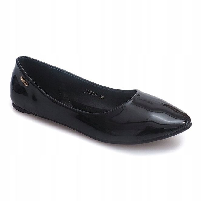 Lacquered ballerinas 11037 Black 1 Lacquered ballerinas 11037 Black 1