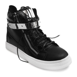 High-top Sneakers LL01 Black 1