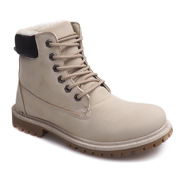 Autumn Timber Boots B788 Beige 1