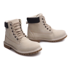 Autumn Timber Boots B788 Beige 2