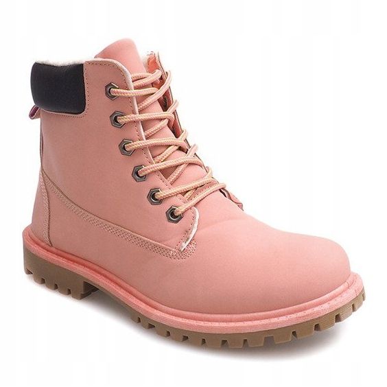 Autumn Timber boots B788 Pink 1