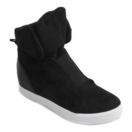Wedge Sneakers TL088 Black 2