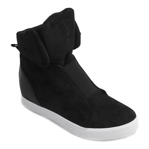 Wedge Sneakers TL088 Black 2