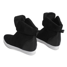 Wedge Sneakers TL088 Black 1