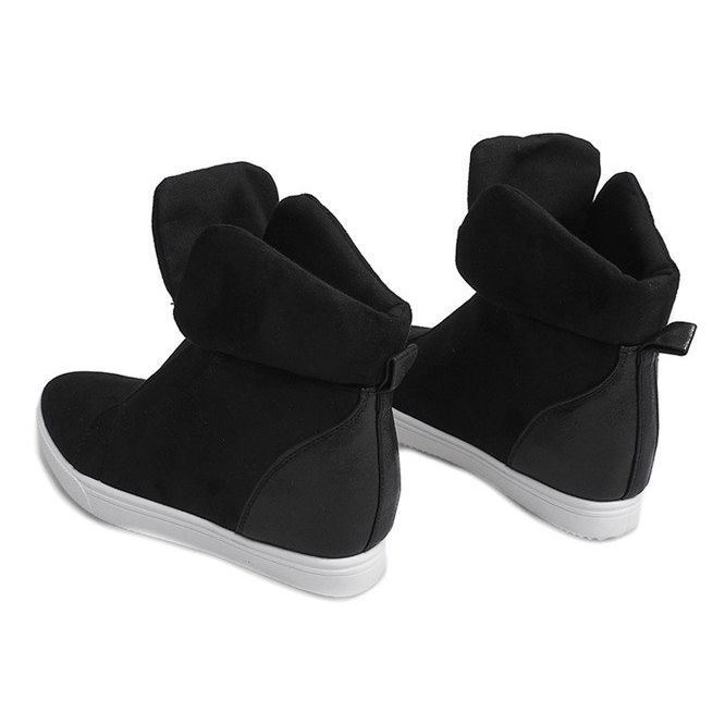 Wedge Sneakers TL088 Black 1