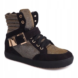 High Sneakers 6981 Black 1