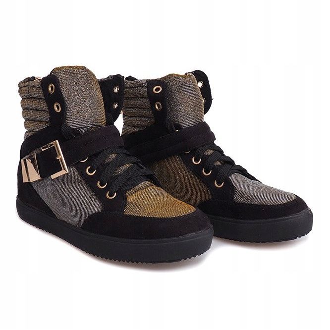 High Sneakers 6981 Black 2