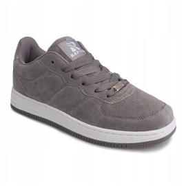 Suede Sneakers Air Force B780 Gray grey yellow 1