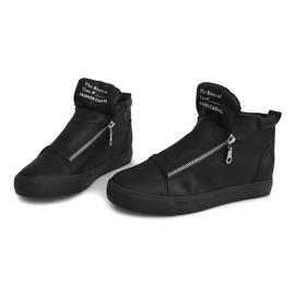 Wedge Sneakers AN9732 Black 1