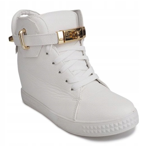 Wedge Sneakers 1786 White 1