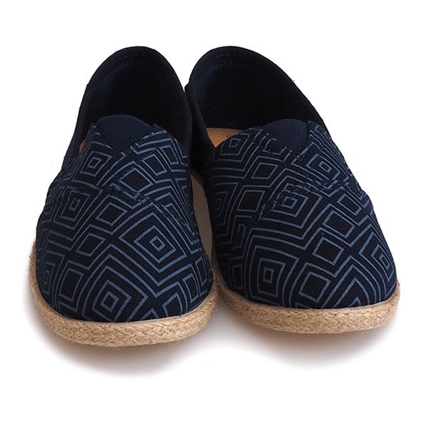 Linen Espadrilles B211-3 Blue Sneakers 2