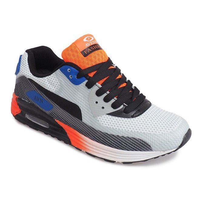 Sports Sneakers B49-3 White black multicolored 1
