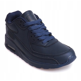 Sports running shoes D7W-7 Navy blue 1