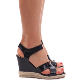 Wedge Sandals 5H5670 Black 1