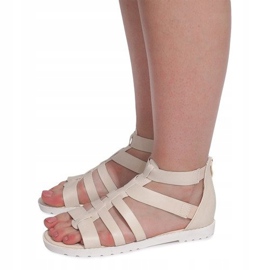 Roman sandals LEI-109 Beige 2