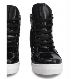 Wedge Sneakers A-35 Black 1