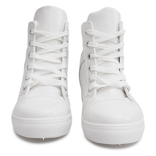 Wedge Sneakers A-35 White 1