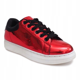 Retro Sneakers Superstar 1690-4 Red 2