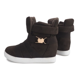 Wedge Sneakers 669 Olive green 2