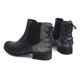 Boots Jodhpur boots B150S-KB Black 2