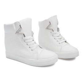 Wedge Sneakers 29332-2 White 2