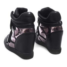 Wedge Sneakers R5060-4 Black 2