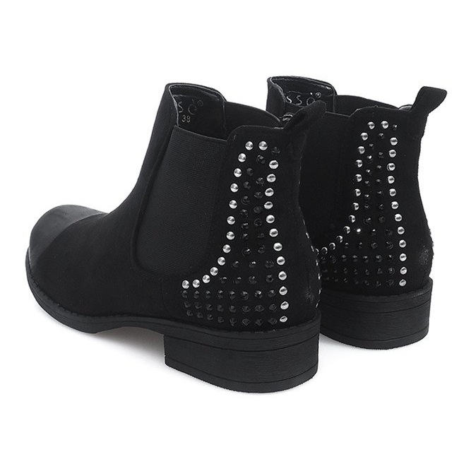 Decorated with boots JAX3251-6 Black 1