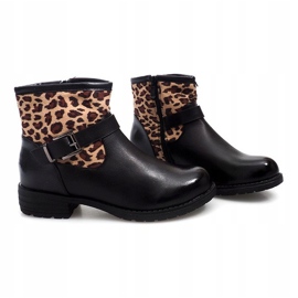 Boots W Panterke B769 Black brown 1