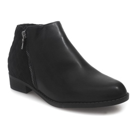 Quilted boots QL-51 Black 1
