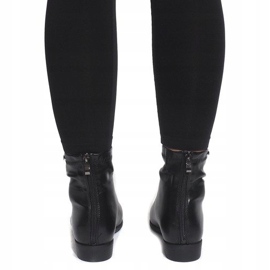 Motorized Boots With Studs LL98 Black 1