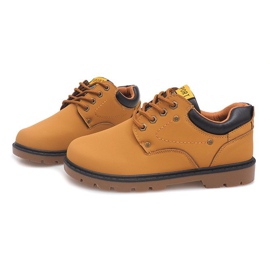 Classic Brogues Boots JX-20 Camel brown 2