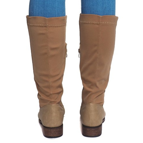 High Warm Boots BL2838 Khaki green 1