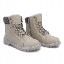 Insulated Timberki Trappers DD498-5 Beige 2