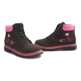 Insulated Timber boots SJ1669-6 Gray grey 1