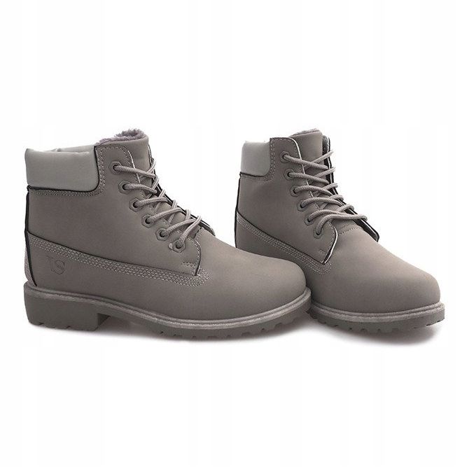 Warm Timber Trappers 8315-5 Gray grey 1
