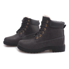 Warm Timber Trappers TL037-3 Gray grey 2