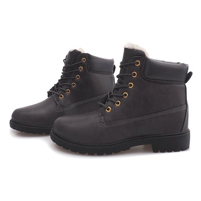 Warm Timber Trappers TL037-3 Gray grey 2