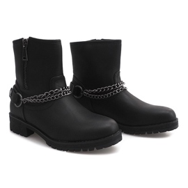 HQ55 Black boots 1