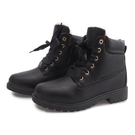 Insulated Timber boots TL037-3 Black 1