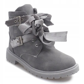 Warm Extravagant Boots TL0129-2 Gray grey 2