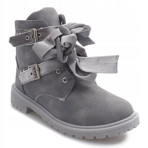 Warm Extravagant Boots TL0129-2 Gray grey 2