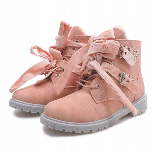 Warm Extravagant Boots TL0129-3 Pink 1